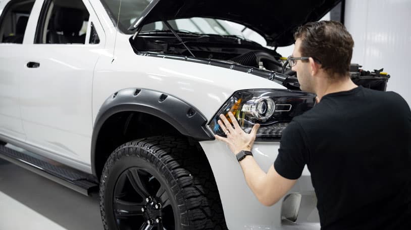 Auto light repair