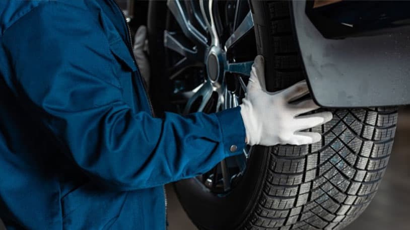 Tire installation